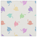 Lovely Pastels Graduation Pattern Fabric