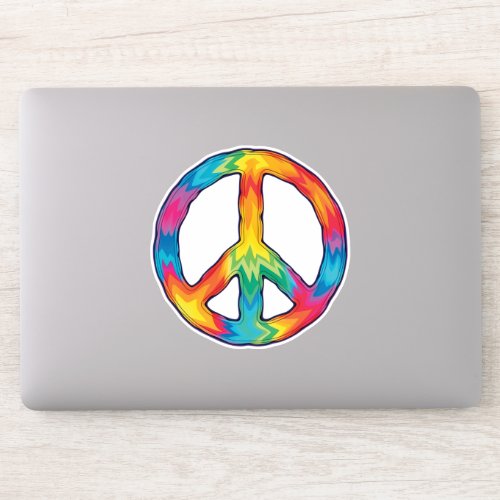 Lovely Peace Symbol  Tranquil Emblem Sticker
