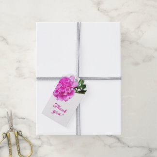 Lovely Peonies. Gift Tags