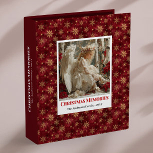 Lovely Personalized Angel Victorian ring binder