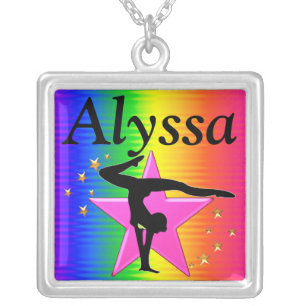 LOVELY PERSONALIZED GYMNASTICS NECKLACE