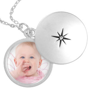 Lovely Personalized Photo Locket Necklace