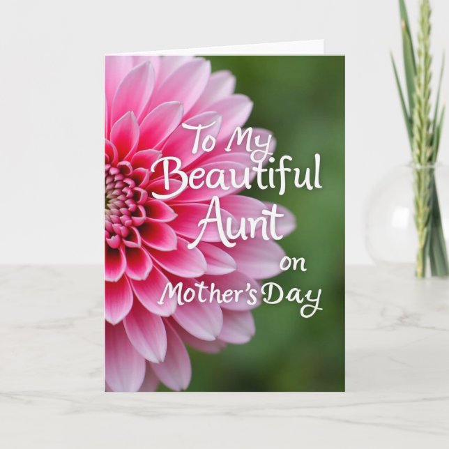 Lovely Petals Mothers Day Card (Front)