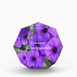 Lovely Petunias- Grandparent's Day Acrylic Award<br><div class="desc">They will love this award for Grandparents Day. A very special gift for a special day.</div>