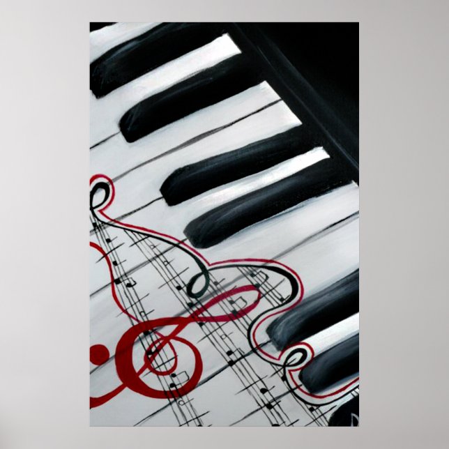 Lovely Piano Poster (Front)