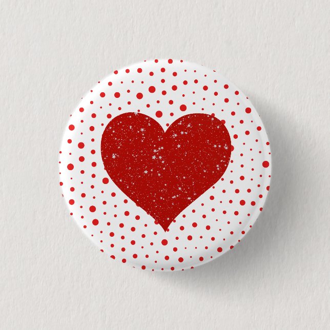 Lovely Pinback Button (Front)