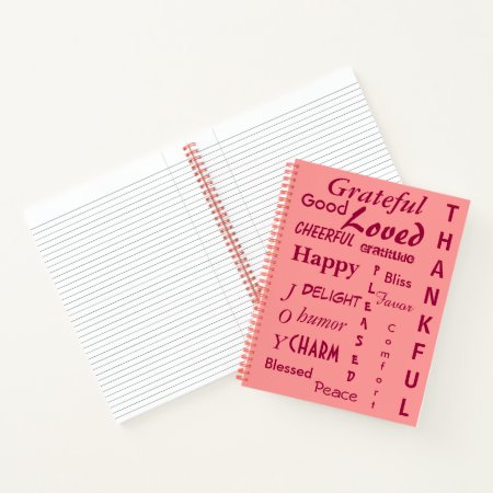 Lovely Pink Affirmations Notebook