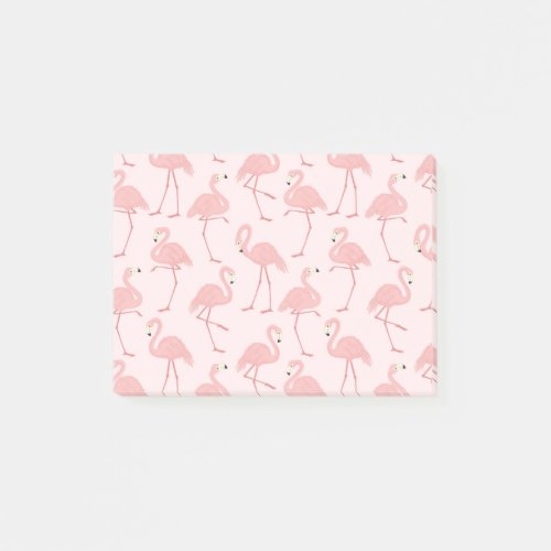 Lovely Pink Flamingo Parade Post_it Notes