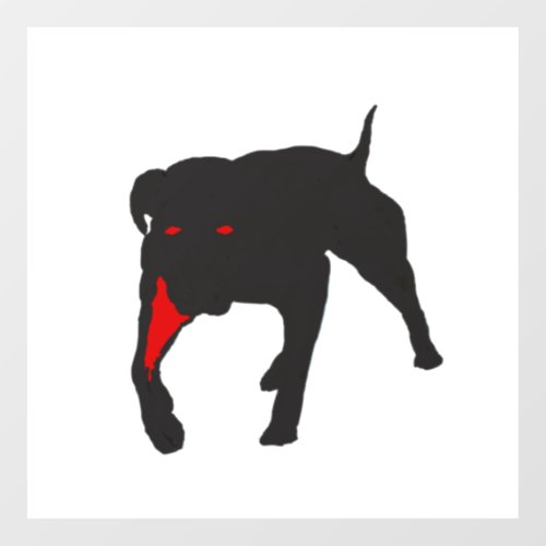 LOVELY PITBULL GREAT GIFT IDEA FOR DOGS LOVERS   FLOOR DECALS