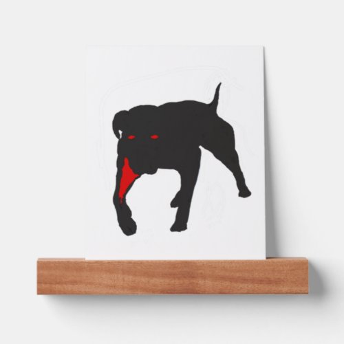 LOVELY PITBULL GREAT GIFT IDEA FOR DOGS LOVERS   PICTURE LEDGE