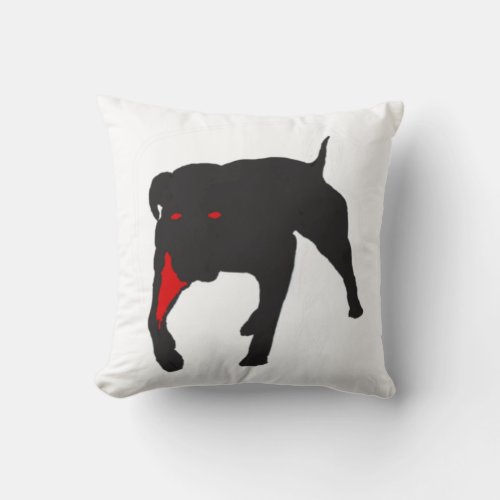 LOVELY PITBULL GREAT GIFT IDEA FOR DOGS LOVERS   THROW PILLOW