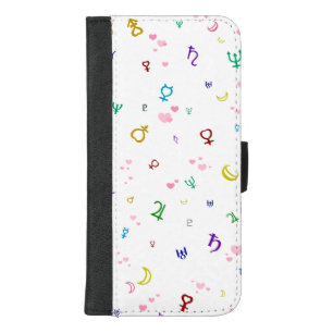 Lovely Planets iPhone 8/7 Plus Wallet Case