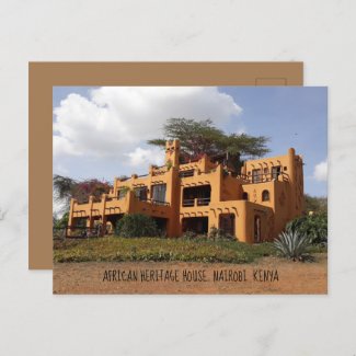 Lovely postcard of the African Heritage House