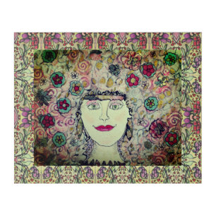 Lovely Princess Acrylic Print