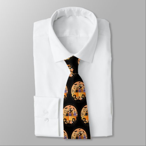 Lovely Pumpkin Halloween Neck Tie