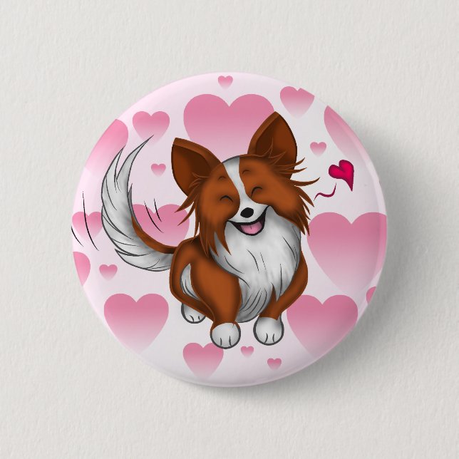 Lovely Puppy Button (Front)