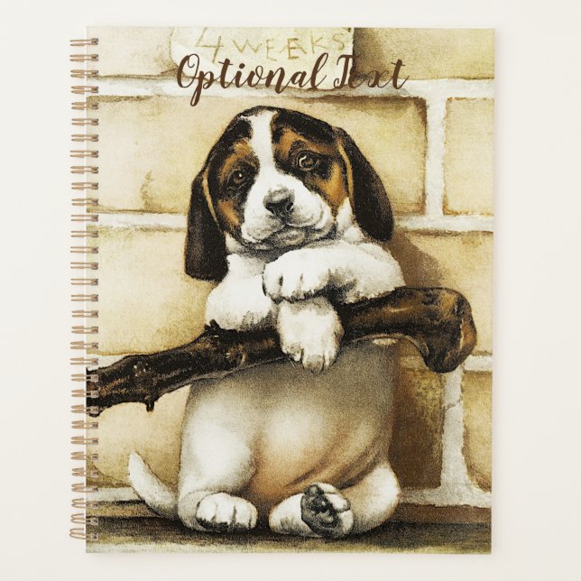 Lovely Puppy  Planner (Front)
