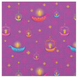 Lovely Purple Diwali fabric