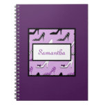 Lovely Purple Heels Notebook