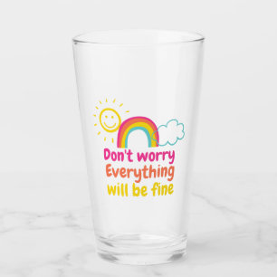 Lovely Rainbow, Sun and Cloud Glass
