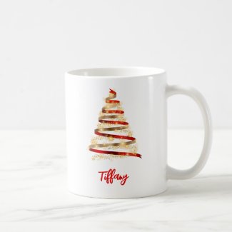 Lovely Red and Gold Christmas Tree