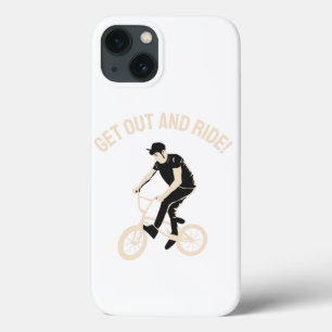 Lovely Rider Design - Get Out And Ride! iPhone 13 Case