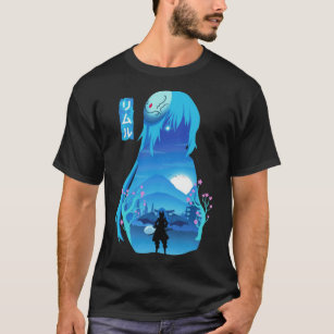 Lovely Rimuru tempest shadow and cherry blossom    T-Shirt