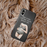 Lovely Romantic Pregnancy Wife Gift With Quote iPhone XS Case<br><div class="desc">This thoughtful and romantic pregnancy gift is sure to make your wife feel loved,  appreciated,  and excited for the future. It is a beautiful way to commemorate this special time in your lives and to express your love and commitment to each other.</div>