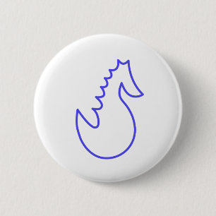 Lovely Seahorse Button