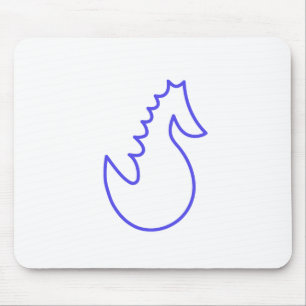 Lovely Seahorse Mouse Pad