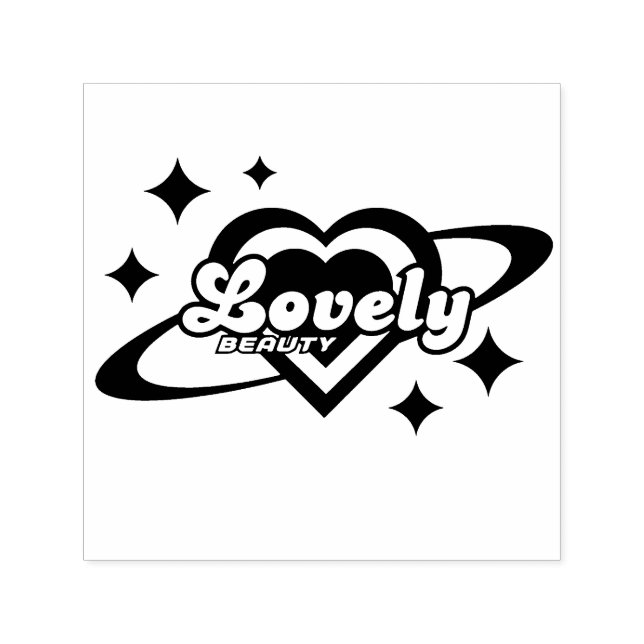 Lovely Self-inking Stamp (Design)