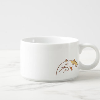 Lovely, Sly, and Fat Cat Try to Stole Your FoodΦ౪Φ Bowl