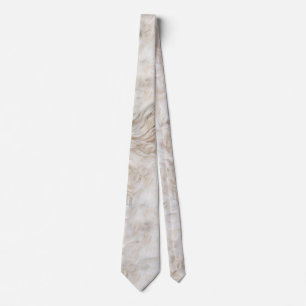 LOVELY SOFT CURLY DOG FUR NECK TIE