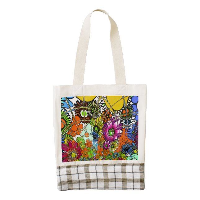 Lovely special holiday Expressions diy Zazzle HEART Tote Bag (Front)