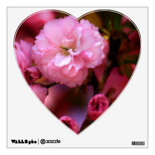 Lovely Spring Pink Cherry Blossoms Wall Decal