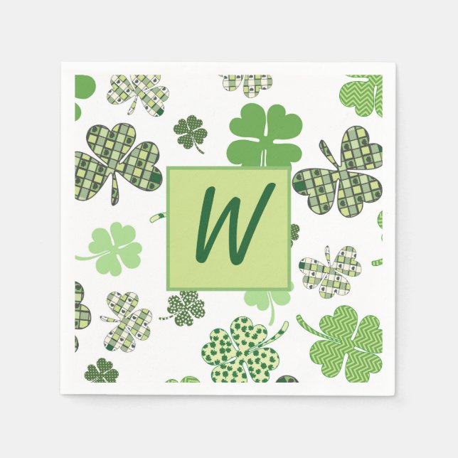 Lovely St. Patrick's Napkins (Front)