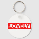 Lovely Stamp Keychain