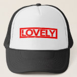 Lovely Stamp Trucker Hat