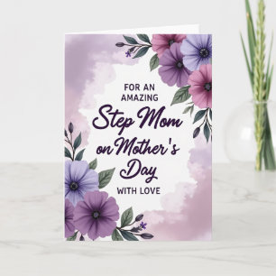 Lovely Step Mom Mothers Day Card