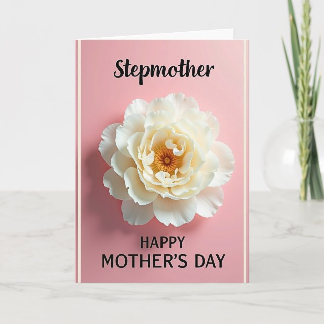 Lovely Stepmothers Day Card (Front)