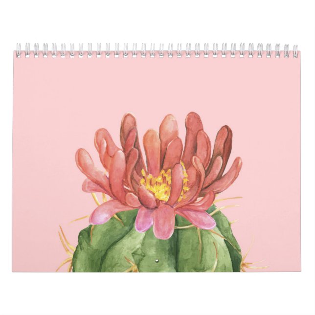 Lovely Succulent Flower Calendar (Cover)