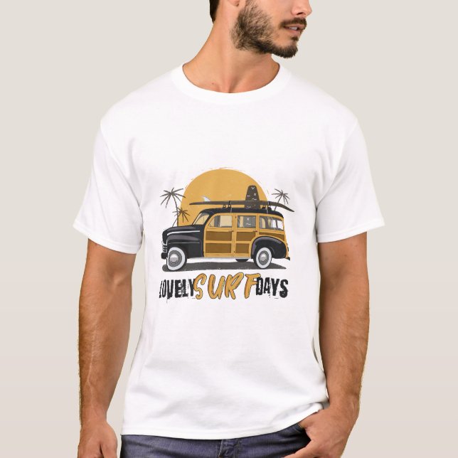 Lovely Surf Days T-Shirt (Front)