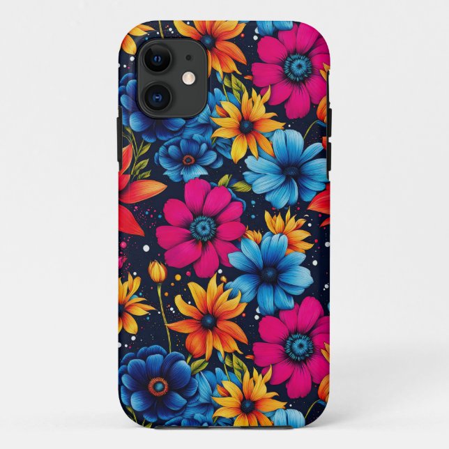 Lovely Sweety Flowers and Roses Case-Mate iPhone Case (Back)