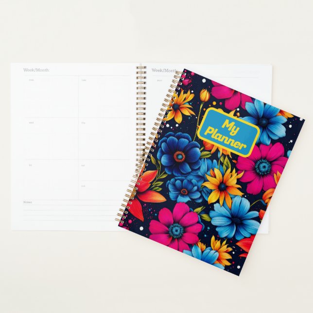 Lovely Sweety Flowers and Roses Planner (Display)
