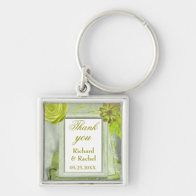 Lovely Thank You Keychain (Front)