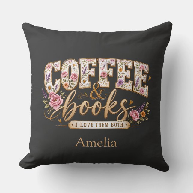 Lovely  throw pillow (Front)