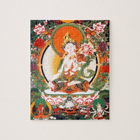 Lovely Tibetan Buddhist Art Jigsaw Puzzle