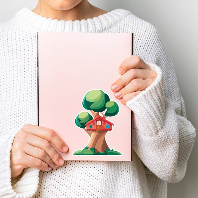 Lovely Tree House Sticker (Creator Uploaded)