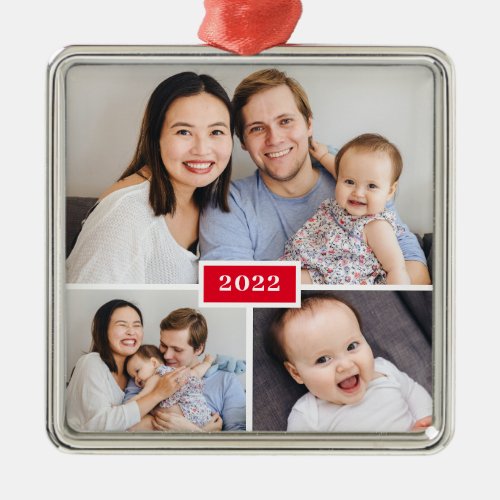 Lovely Trio EDITABLE COLOR Personalized Ornament