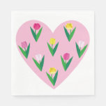 Lovely tulips. napkins